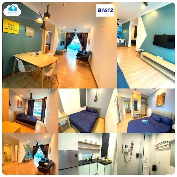 New Seaview Residences @ 2 Rooms Malacca Lägenhet